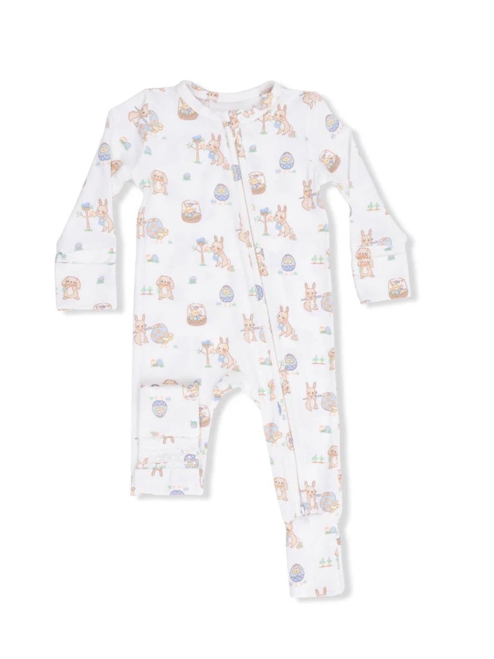 Angel Dear Bunny Easter Egg Hunt Convertible Romper 0-3 3-6 6-12 12-18 18-24